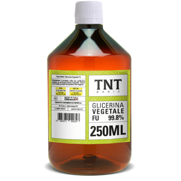 GLICERINA VEGETALE 250ML - TNT VAPE
