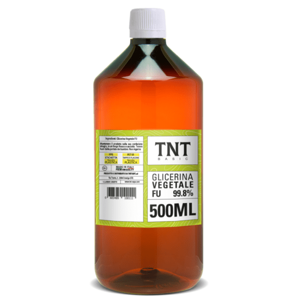GLICERINA VEGETALE 500ML - TNT VAPE