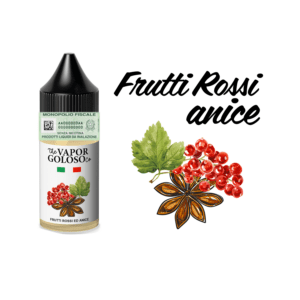 FRUTTI ROSSI ED ANICE - VAPOR GOLOSO